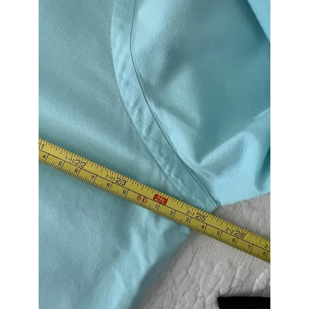 Lot Of 2 LARGE Polo Ralph Lauren Men's Cotton Oxford Button Down Shirts Aqua